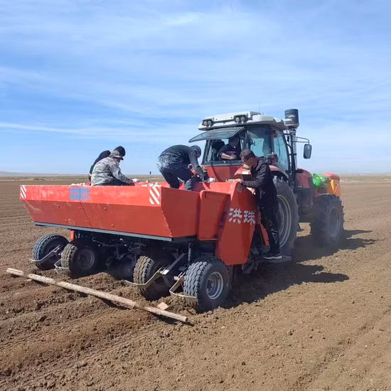New Design Planter 8 Row Potato Seeder for Tractor Yam Planting Potato Seeding Machine - Potato Plan