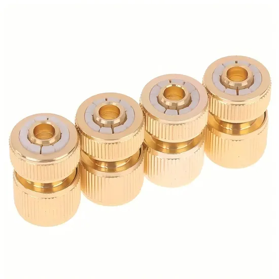 Garden Y Connector Greenhouse Irrigation Brass 16 mm Pipe 3 Way Connector Fast Pacifier Connector
