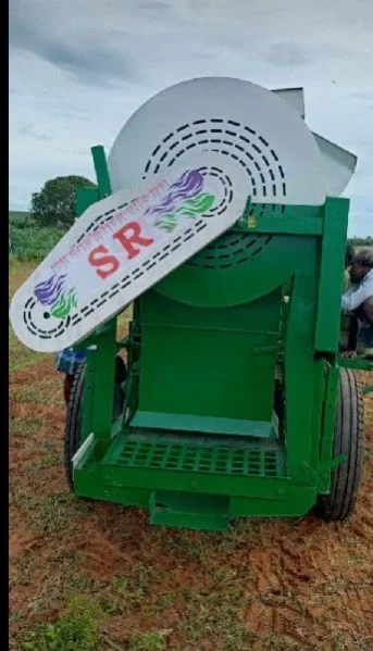 Tractor Operated Semi Automatic Groundnut Thresher Machine, For Agricultural, Certification : CE Cer