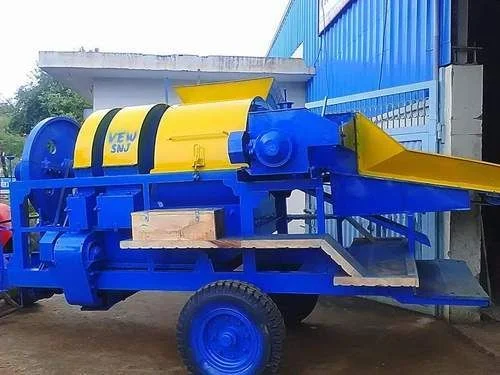 Two Fan Cutter Thresher Machine