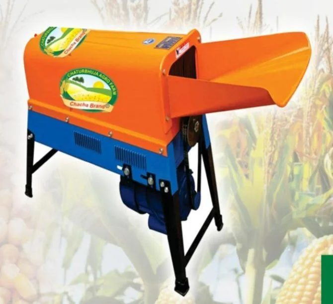 Semi Automatic Electric Maize Thresher Machine, Weight : 500-1000kg