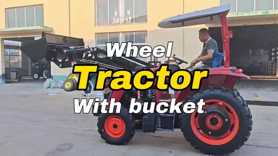 Hot Sale 80HP Wheel Drive Tractor Farm Tiller Wheeled Cultivator Tractors Orchard Cultivation Wheele