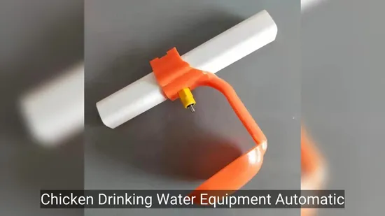 Automatic Poultry Nipple Drinkers for Livestock Watering Systems - Automatic Drinker and Poultry Dri