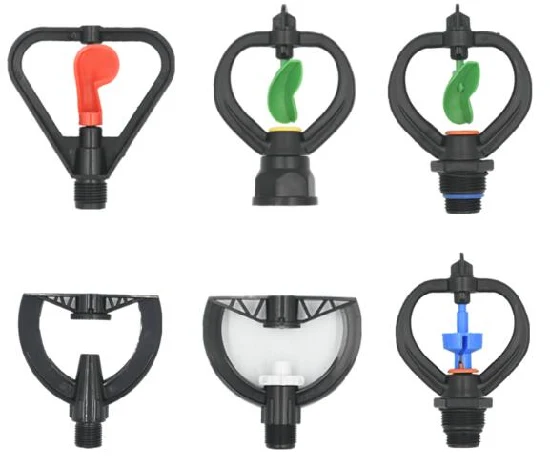 360 Degree 1/2" 3/4"Agriculture Rotating Sprinkler Garden Irrigation Butterfly Sprinkler Plant Sprin